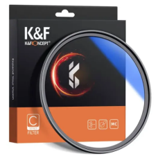 K&F Concept 62mm Blue Multi Coated HMC C Series CPL Camera Lens Filter